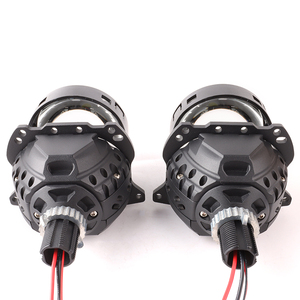 Installation sans perte voiture Bi Led phare projecteur lentille <span class=keywords><strong>Kit</strong></span> de rénovation 140W Hi Lo faisceau réflecteur 3.0 pouces Bi LED projecteur lentille - Product Image 3