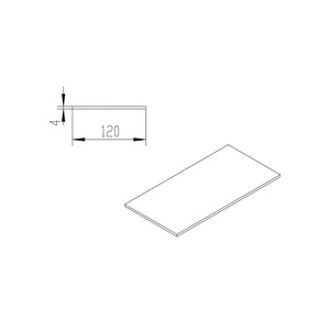 MSR Matière première 120*4mm Épaisseur 4/6/12/15mm Plaque solide en <span class=keywords><strong>aluminium</strong></span> Matière première Extrusion d'<span class=keywords><strong>aluminium</strong></span> de Chine #9027 - Product Image 5