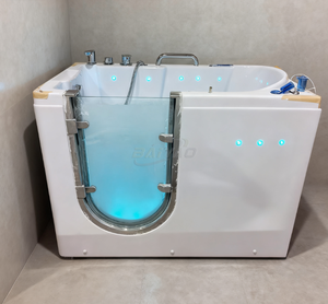 <span class=keywords><strong>Baignoire</strong></span> de luxe en acrylique avec accès facile, spa <span class=keywords><strong>pour</strong></span> personnes <span class=keywords><strong>âgée</strong></span>s, <span class=keywords><strong>baignoire</strong></span> d'hydrothérapie <span class=keywords><strong>pour</strong></span> personnes <span class=keywords><strong>âgée</strong></span>s et handicapées avec <span class=keywords><strong>siège</strong></span> et barre d'appui - Product Image 3