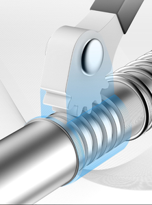 Hochleistungs-Fett pressen kupplungen mit Schnell verschluss klemme 1/8 NPT auf Schmier nippel - Product Image 2