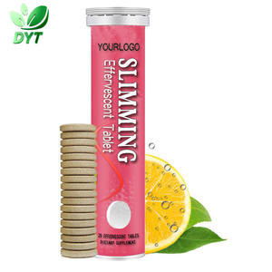 Metabolizmayı artırmak ve yağ yakmak için karnitin ile OEM ön egzersiz takviyesi; Doğal Vitamin efervesan tabletler - Product Image 1