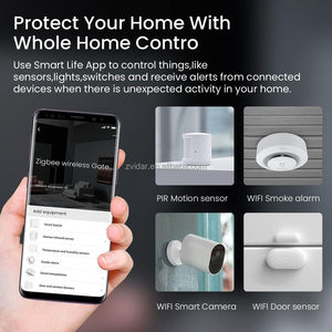 Tuya Smart Home Gateway Smart Life App Wireless Smart Hub Work With <b>Alexa</b> and Google Home Tuya Smart Tuya Hub - Product Image 6
