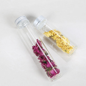 Alüminyum örnek şişesi ile ücretsiz Test tüpü düz tabanlı borosilikat cam vidalı kapak - Product Image 6