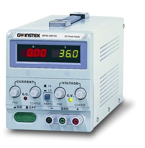 Alimentation à découpage programmable GWINSTEK SPS-3610 90W, source de tension et de courant de laboratoire 0-36V 0-10A, entrée haute tension 110-240V - Product Image 1