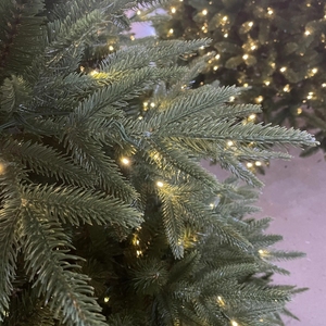 Chất Lượng Cao 7.5 Chân 1200 LED Ấm Trắng Nhân Tạo Cây Giáng Sinh Bán Hàng Trực Tiếp Từ Nhà Sản Xuất-Polyethylene Cây Giáng Sinh - Product Image 3