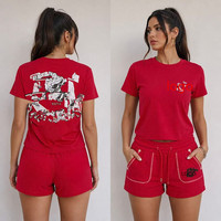Ensembles 2 Pièces Décontractés et Confortables pour Femmes, Style Sportif d'Été, Qualité Supérieure, Prix de Gros, Collection Designer Boutique, Vente Chaude