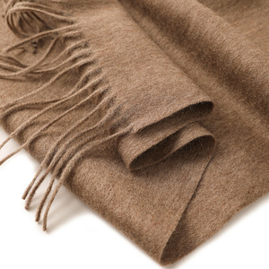 Bulk Wholesale Solid Color <b>Wool</b> Scarf, Unisex Soft Warm Winter Casual Scarf - Product Image 5