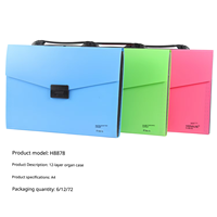 Carpeta de Archivos Expandible de 13 Bolsillos, Organizador de Archivos Acordeón A4, Suministros de Oficina y Escolares con Logotipo Personalizado al por Mayor