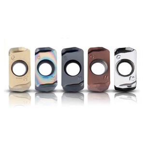 LOGU0303 Double-Sided Universal <strong>CNC</strong> High Feed Face Milling Cutter <strong>Insert</strong> - Product Image 1