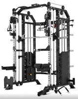 Équipement de fitness commercial personnalisé : Appareil multifonctionnel T-Bar Rowing Cable Pulley et Smith Machine pour usage domestique et professionnel à vendre