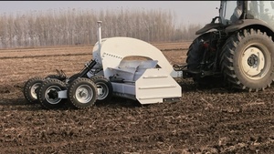 3 Meter Boden-Erde-Land-Nivelliergerät Satellitengesteuerter Landwirtschaftlicher Grader mit Teleskopschaufel Hochbelastbare Stahlkonstruktion - Product Image 5