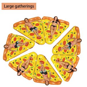 <b>Pool</b> Lounge Chair Inflatable Pizza Float Thickened PVC Material Adults Teen Floating Raft Sunbathing <b>Tanning</b> <b>Pool</b> Relax - Product Image 4