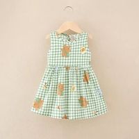 Thaïlande Style été 1-5 ans bébé fille pas cher robe florale pour enfants bébé infantile fleur robe ample enfants fille vêtements décontractés