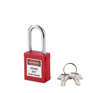 Zhenzhi Lockout Tagout Locks Safety Padlock Loto Locks Keyed Alike PA Lock Out Tag Out Steel Shackle Small Luggage Padlocks