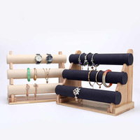 Support d'affichage pour boucles d'oreilles en bois massif, support de rangement pour colliers et bracelets, fabrication sur mesure, présentoir pour boucles d'oreilles et bracelets, accessoire de bijouterie