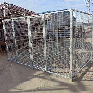 Fornisce un pannello per canile per cani in filo saldato in acciaio zincato per interni/esterni per impieghi gravosi. - Product Image 3