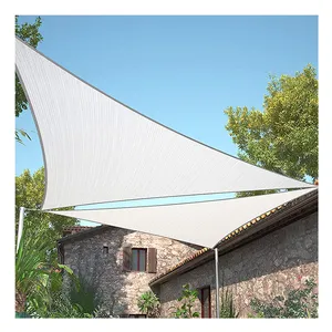 Tam giác tán HDPE ngoài trời Sun Shade Sail/vườn Shade Net/Quảng Châu carport cho hàng hiên