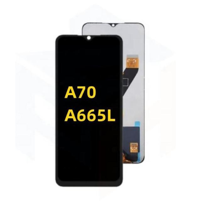 Phone Display Touch Screen Digitizer Panel Assembly Replacement for Itel A70 A665L Lcd Screen With Frame