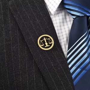 Broche de Aço Inoxidável Geométrico Circular para Homens com Certificação CE, Acessório de Terno, Broche de Flor para Peito - Product Image 2