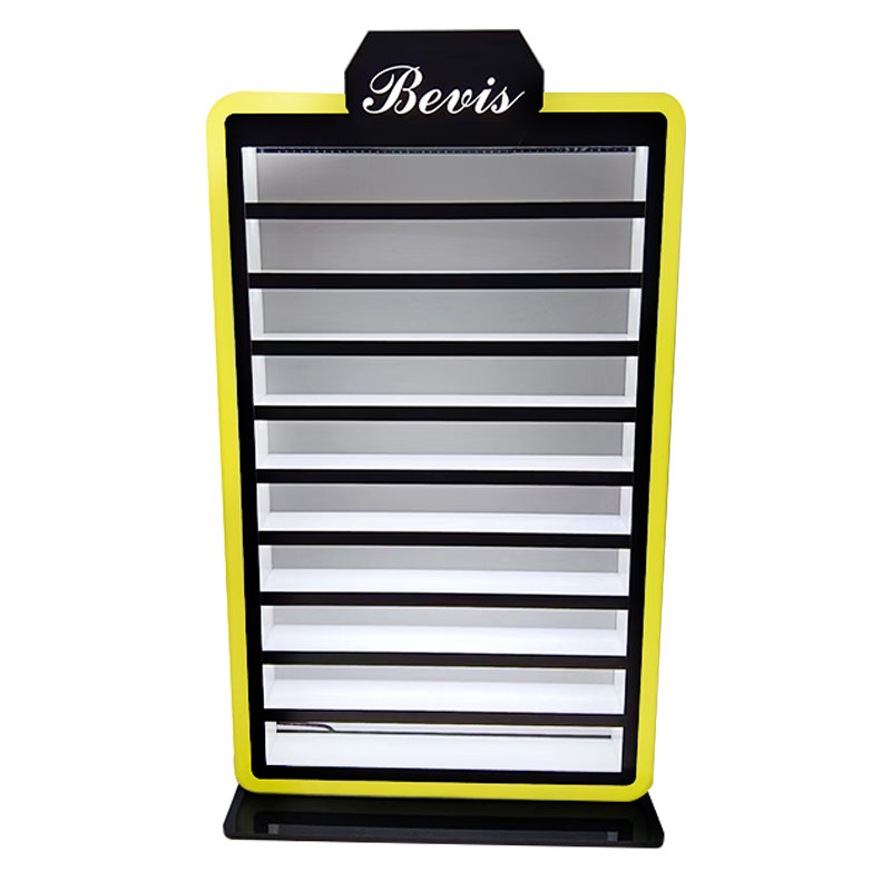 Apache Factory Smoke Shop Display Rgb Led Light Basketball Sneaker Keychain Display Rack 10 Tiers Acrylic Keychain Display Stand — view 2