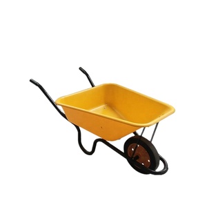 Fabrication brouette 60L couleur jaune plateau métallique solide WB3800 Sri Lanka brouette <span class=keywords><strong>jardin</strong></span> métal brouette - Product Image 3