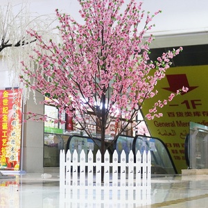 Vendita calda all'ingrosso albero di natale ornamento gonna PVC bianco alce fiocco di neve all'aperto albero di natale recinzione Peeper - Product Image 1