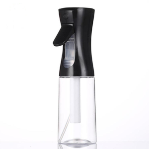 Refillable PET <b>Pump</b> Sprayer Bottle with Screw-On Closure White Black for Cosmetic Lotion 200ml 300ml - Product Image 3