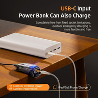 Chargeur bidirectionnel pour moto, charge rapide 30W, interrupteur tactile étanche, affichage de la tension, accessoires de charge pour moto