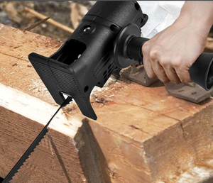 อะแดปเตอร์<span class=keywords><strong>เลื่อย</strong></span>ไฟฟ้าแบบลูกสูบแบบพกพากับ<span class=keywords><strong>สว่าน</strong></span>ไฟฟ้าสำหรับเครื่องมือตัดไม้โลหะพร้อมใบ<span class=keywords><strong>เลื่อย</strong></span> - Product Image 5