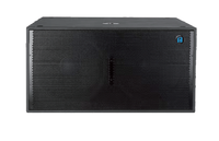 CK218G2 Inch Passive Full Range Stage Monitor Speaker 300W AES Loudspeaker Profesional Untuk Instalasi Permanen di Aula Teater