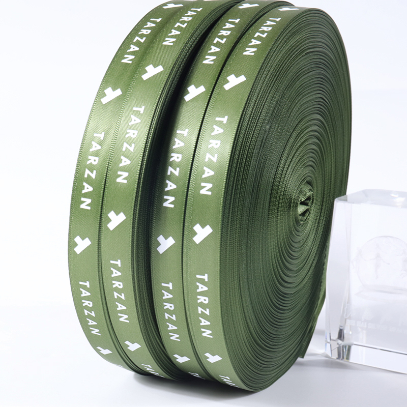 Lovecolour Custom Dark Green Creative Gift Satin Ribbon Tape Single Sided Cut Length 6mm10mm 20mm 25mm 38mm for Decor DYI Craft