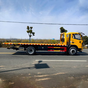 Camión de Rescate de 5 Toneladas Dongfeng, Grúa de Plataforma Plana, Equipo de Remolque de Alta Resistencia para Transporte de Vehículos - Product Image 3