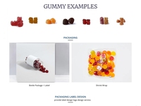 Bonbons Gommeux de Soutien au Cholestérol en Gros OEM, Suppléments à Base de Plantes avec Complexe de Cholestérol 1500 mg, Qualité Alimentaire Santé