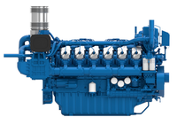 Weichai baudouin 12M26.2 900hp 1800rpm refroidi à l'eau 4 temps 12 cylindres moteur diesel marin pour moteur de bateau