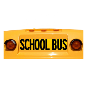 Diamond Grade Reflective Sheeting Self Adhesive Reflective School <strong>Bus</strong> Sign Decal <strong>Sticker</strong> - Product Image 2