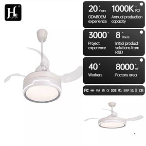 Nordic Cream <b>Modern</b> Simple Invisible <b>Ceiling</b> <b>Fan</b> Lamp LED Light Source DC Motor Living Bedroom Dining Room Home Smart <b>Fan</b> Lamp - Product Image 5