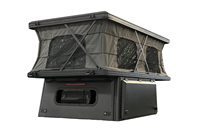 Huntoo Pop-up Truck Camping : Camping-car léger à glissière pour pick-up, coque souple avec tente de toit
