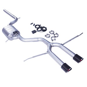 Tuyau d'échappement pour SEAT <span class=keywords><strong>LEON</strong></span> 2.0T 1.8T Catback, échappement à soupape variable avec silencieux - Product Image 1