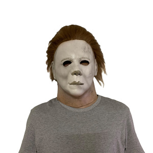 Masque d'horreur Michael <span class=keywords><strong>Myers</strong></span> pour <span class=keywords><strong>Halloween</strong></span>, Cosplay, tueur effrayant, casque en Latex, accessoires de Costume de fête d'<span class=keywords><strong>halloween</strong></span> - Product Image 2