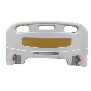 Wood Grain Color Head and Foot <strong>Board</strong> <strong>Panels</strong> Plastic PP Hospital <strong>Bed</strong> Headboard Footboard for Hospital Medical - Product Image 3