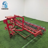 Herse d'arène robuste pour le nivellement des surfaces des installations équestres, niveleur d'arène équestre, tondeuse professionnelle pour le sol