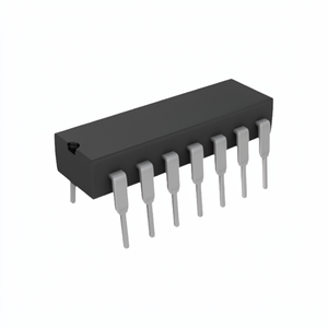 CD74HC08EG4 14 DIP (0.300", 7.62mm) Servicio Integral Original, Componentes Electrónicos al por Mayor, Circuito Integrado Lógico, Puerta AND de 4 Canales, 2 Entradas, 14DIP - Product Image 1
