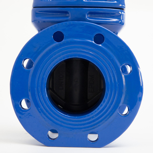 Fabricant chinois de vannes à opercule à bride en fonte ductile robuste à siège résilient pour l'alimentation en eau industrielle PN10 PN16 - Product Image 3