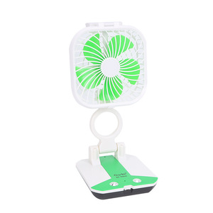 Ventilador de Escritorio Recargable Plegable con 5900 LED y Lámpara de Escritorio, Mini Ventilador de Mesa Creativo - Product Image 1