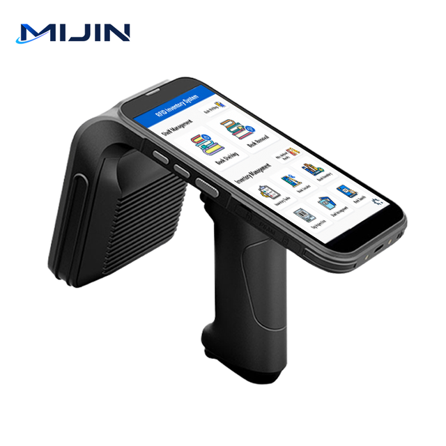 Smart RFID Handheld Library Inventory Device Long Range UHF Book Scanner Reader Android 11 for Academic Library Stocktaking