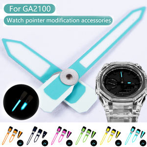 Pour Casio montre cadran Modification ensemble de pointeurs de montre métal lumineux adapté pour <span class=keywords><strong>GA</strong></span>-<span class=keywords><strong>2100</strong></span> <span class=keywords><strong>GA</strong></span>-2110 accessoires de mouvement de montre - Product Image 2
