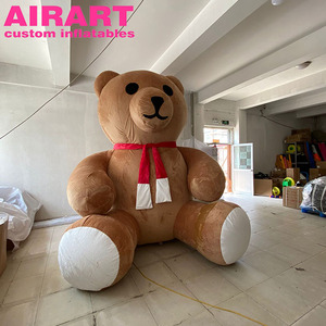 Christmas Stage Decoration Lovely Inflatable <strong>Bear</strong> Characters Cartoon , Inflatable Mascot <strong>Bear</strong> Inflatable Yellow Cute <strong>Gummy</strong> <strong>Bear</strong> - Product Image 1