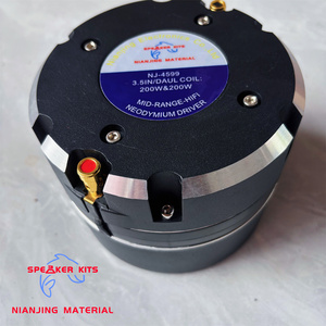 Sıcak satış çift bobin 200W * 2 orta menzilli 3.5 inç 89MM bobin neodimyum mıknatıs 4599 sıkıştırma hattı dizi sürücü hoparlör aksesuarları - Product Image 2