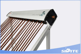 Chauffe-eau solaire thermique à tubes sous vide autonome pour installation domestique, à caloducs pressurisés, conception séparée - Product Image 3