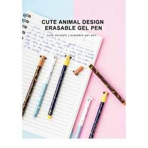 Stationery Supply Kawaii Heat Sensitive Friction Cute Student Stationary Erasable Gel Ball Pens for Kids - Product Image 3